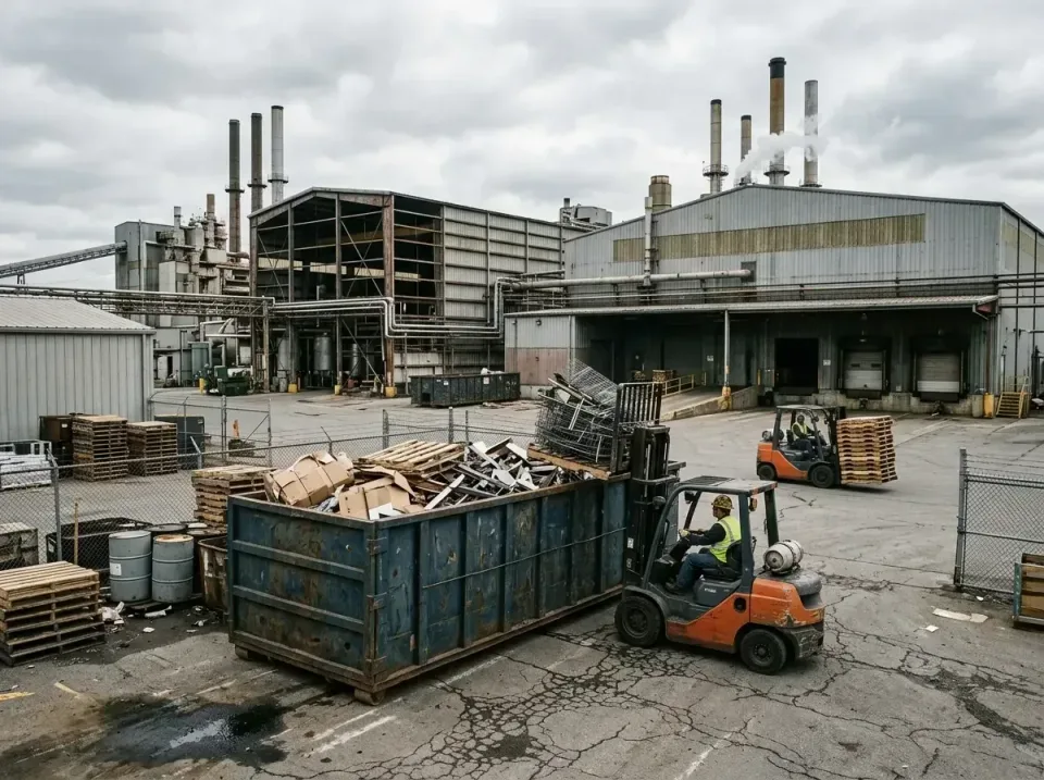 industrial-factory-scrap-conta-003 — frequently asked questions, Cheap Roll-off Dumpster Rentals in Martins Ferry, OH